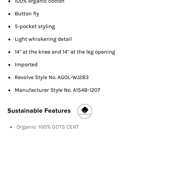 Agolde 90’s Pinch Waist in Black Tea - Picture 10 of 15